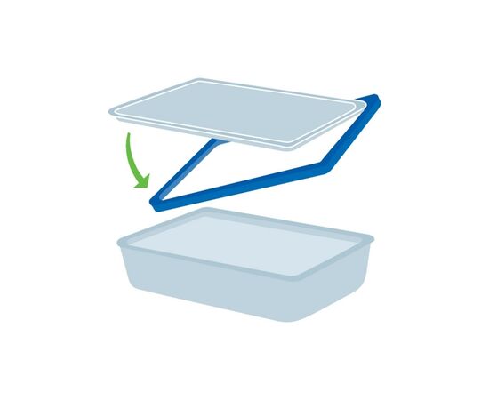 Форма для выпечки Pyrex Pure Glass прямокутна з кришкою 1.6 л (242A000), изображение 4 Форма для выпечки Pyrex Pure Glass прямокутна з кришкою 1.6 л (242A000), изображение 4