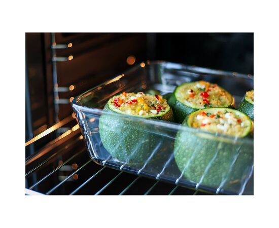 Форма для выпечки Pyrex Pure Glass прямокутна з кришкою 1.6 л (242A000), изображение 6 Форма для выпечки Pyrex Pure Glass прямокутна з кришкою 1.6 л (242A000), изображение 6