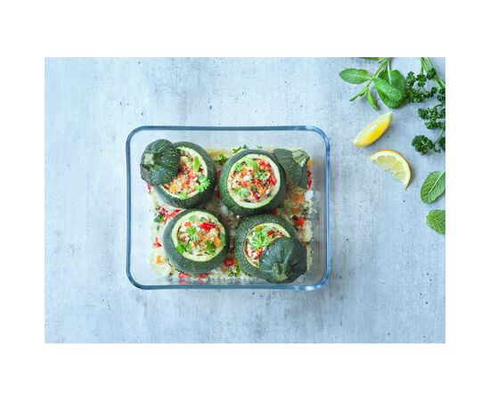 Форма для выпечки Pyrex Pure Glass прямокутна з кришкою 2.7 л (243A000/7044), изображение 7 Форма для выпечки Pyrex Pure Glass прямокутна з кришкою 2.7 л (243A000/7044), изображение 7