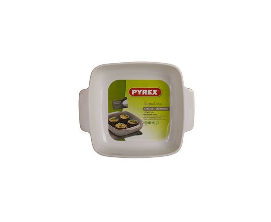 Форма для выпечки Pyrex Signature квадратна 22 х 22 см Червона (SG22SR8/7146), изображение 2 Форма для выпечки Pyrex Signature квадратна 22 х 22 см Червона (SG22SR8/7146), изображение 2