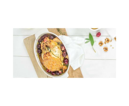 Форма для выпечки Pyrex Signature овальна 25 x 18 см Біла (SG25OR1/7046), изображение 2 Форма для выпечки Pyrex Signature овальна 25 x 18 см Біла (SG25OR1/7046), изображение 2