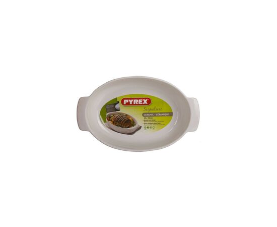 Форма для выпечки Pyrex Signature овальна 25 x 18 см Біла (SG25OR1/7046), изображение 3 Форма для выпечки Pyrex Signature овальна 25 x 18 см Біла (SG25OR1/7046), изображение 3