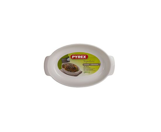 Форма для выпечки Pyrex Signature овальна 30 x 20 см Біла (SG30OR1/7046), изображение 2 Форма для выпечки Pyrex Signature овальна 30 x 20 см Біла (SG30OR1/7046), изображение 2