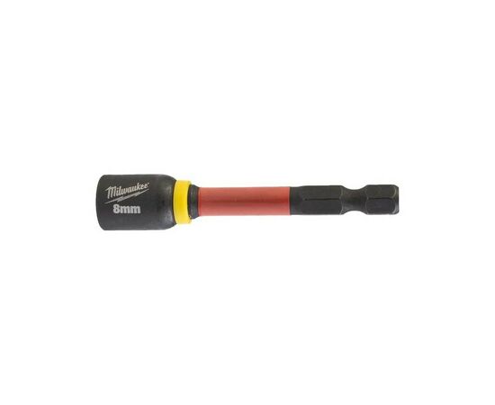 Головка магнитная Milwaukee 1/4", шестигранная, 8 мм Shockwave, ударопрочная (4932492439)