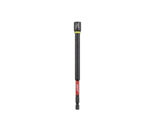 Головка магнитная Milwaukee 1/4", шестигранная, 8 мм/150мм Shockwave, ударопрочная (4932492446)