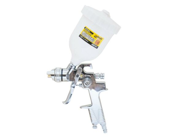 Краскопульт Sigma HVLP 1.4 (хром) верхний бак, (пласт) (6812051), изображение 2 Краскопульт Sigma HVLP 1.4 (хром) верхний бак, (пласт) (6812051), изображение 2
