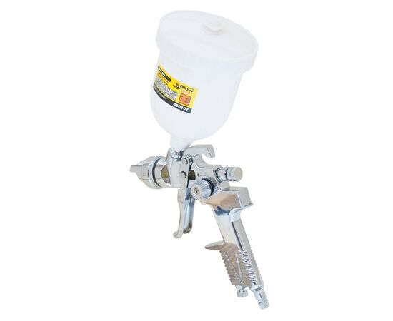 Краскопульт Sigma HVLP 1.4 (хром) верхний бак, (пласт) (6812051), изображение 3 Краскопульт Sigma HVLP 1.4 (хром) верхний бак, (пласт) (6812051), изображение 3