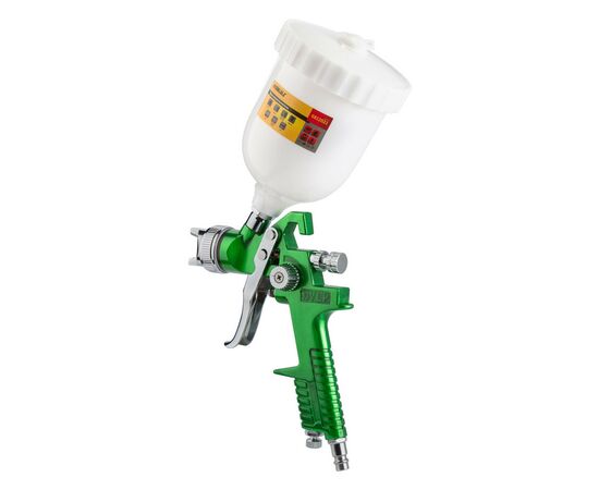 Краскопульт Sigma HVLP 1.4 верхний бак, (зеленый) (6812021), изображение 3