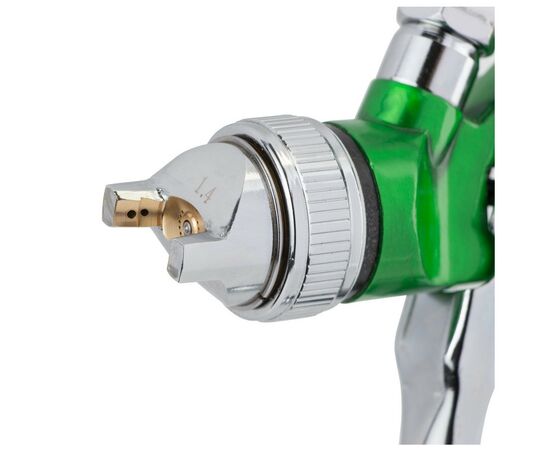 Краскопульт Sigma HVLP 1.4 верхний бак, (зеленый) (6812021), изображение 4