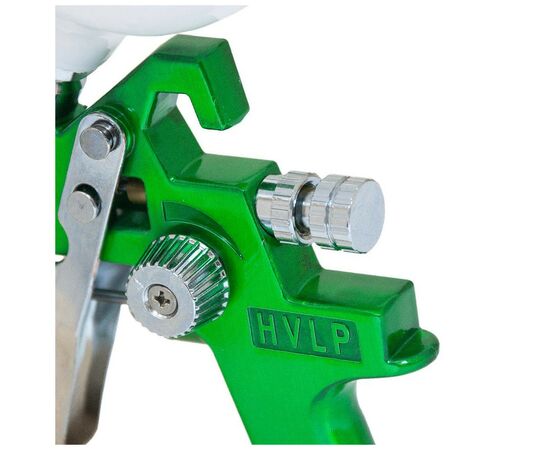 Краскопульт Sigma HVLP 1.4 верхний бак, (зеленый) (6812021), изображение 5