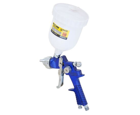 Краскопульт Sigma HVLP 1.4 верхний бак, (синий) (6812011), изображение 3