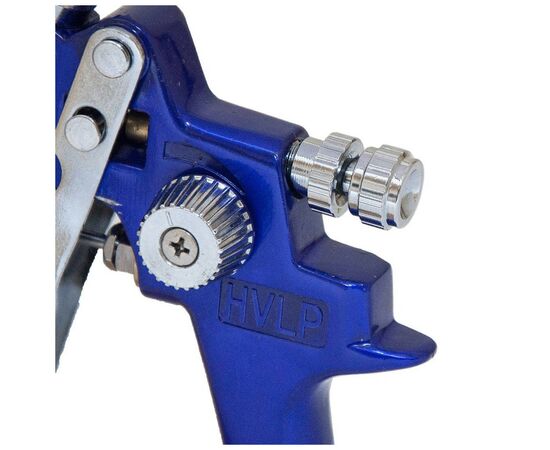 Краскопульт Sigma HVLP 1.4 верхний бак, (синий) (6812011), изображение 6