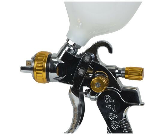 Краскопульт Sigma HVLP 1.4мм верхний бак, (пласт) (6812261), изображение 3 Краскопульт Sigma HVLP 1.4мм верхний бак, (пласт) (6812261), изображение 3