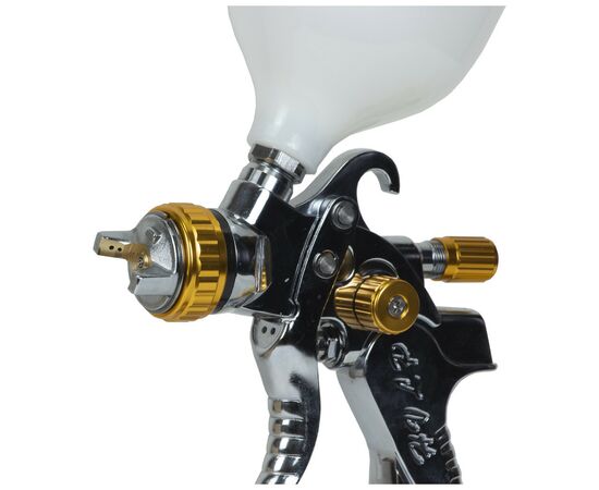 Краскопульт Sigma HVLP 1.4мм верхний бак, (пласт) (6812261), изображение 4 Краскопульт Sigma HVLP 1.4мм верхний бак, (пласт) (6812261), изображение 4