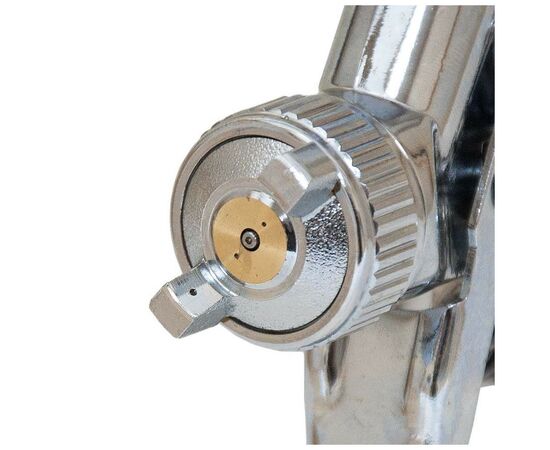 Краскопульт Sigma HVLP-mini 0.8 (хром) верхний бак, (мет) (6812031), изображение 4 Краскопульт Sigma HVLP-mini 0.8 (хром) верхний бак, (мет) (6812031), изображение 4