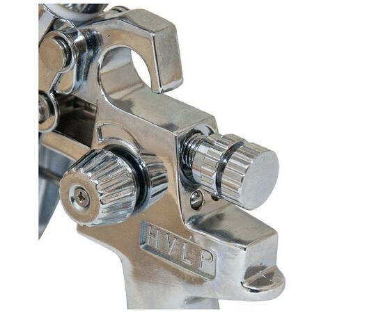 Краскопульт Sigma HVLP-mini 0.8 (хром) верхний бак, (мет) (6812031), изображение 5 Краскопульт Sigma HVLP-mini 0.8 (хром) верхний бак, (мет) (6812031), изображение 5