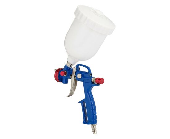 Краскопульт Sigma MP 1.5мм 175л/мин 3.5бар, верхний бак 600мл (пласт) (6811911), изображение 3 Краскопульт Sigma MP 1.5мм 175л/мин 3.5бар, верхний бак 600мл (пласт) (6811911), изображение 3