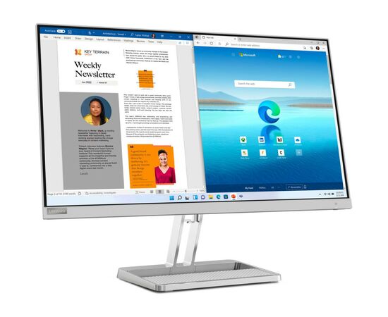 Монитор Lenovo L27i-40 (67ABKAC4UA), изображение 2 Монитор Lenovo L27i-40 (67ABKAC4UA), изображение 2
