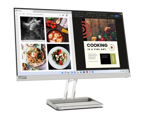 Монитор Lenovo L24i-40 (67A8KAC3UA), изображение 2 Монитор Lenovo L24i-40 (67A8KAC3UA), изображение 2