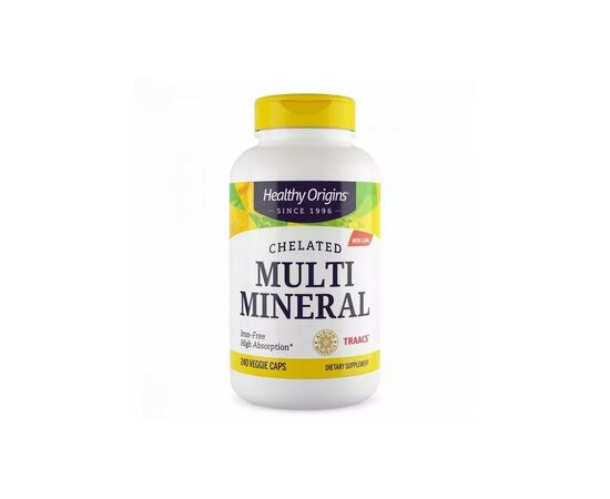 Витаминно-минеральный комплекс Healthy Origins Хелатные Мультиминералы без железа, Chelated Multi Mineral, Iron Free (HO39534)