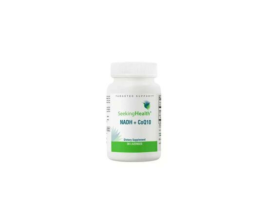 Витаминно-минеральный комплекс Seeking Health Поддержка Энергии, вкус апельсина, NADH + CoQ10, 30 леденцов (SKH-52073)