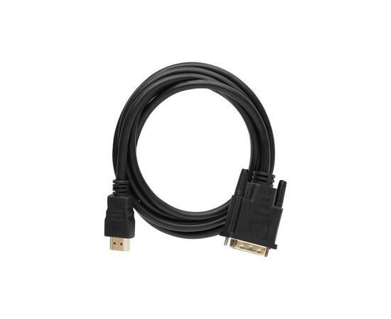 Кабель мультимедийный HDMI to DVI 24+1 1.8m Dynamode (DM-CL-HDMI-DVI-1.8M), изображение 2 Кабель мультимедийный HDMI to DVI 24+1 1.8m Dynamode (DM-CL-HDMI-DVI-1.8M), изображение 2