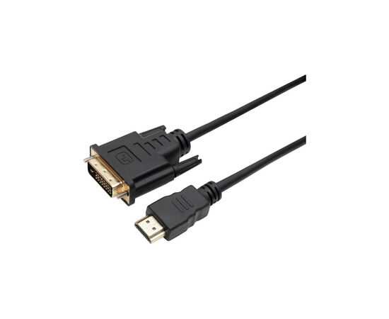 Кабель мультимедійний HDMI to DVI 24+1 1.8m Dynamode (DM-CL-HDMI-DVI-1.8M)
