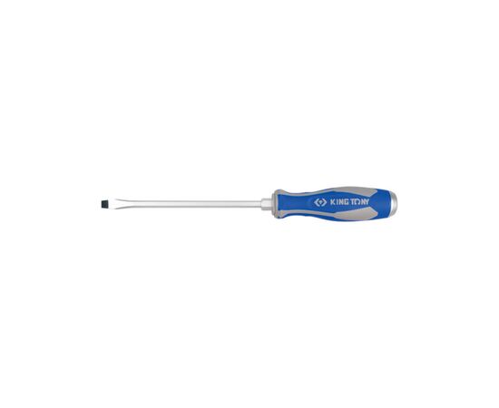 Отвертка KING TONY шлицевая 1.6x10x300 мм HEX SHANK (14621012)