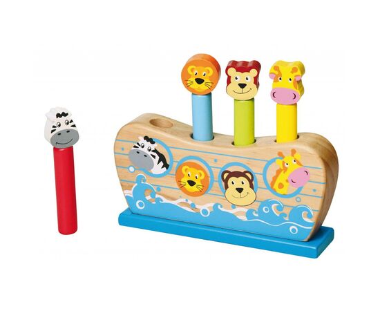 Развивающая игрушка Viga Toys Веселый ковчег (50041), изображение 3 Развивающая игрушка Viga Toys Веселый ковчег (50041), изображение 3