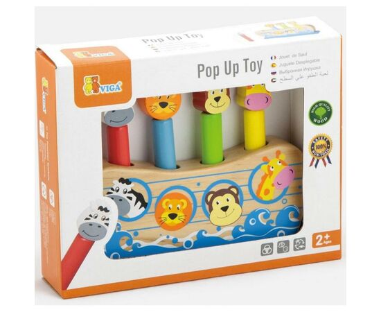 Розвиваюча іграшка Viga Toys Веселый ковчег (50041)
