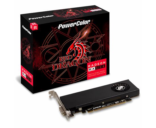 Відеокарта Radeon RX 550 4Gb PowerColor (AXRX 550 4GBD5-HLE)