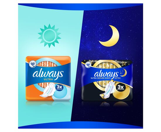 Гигиенические прокладки Always Ultra Normal (Размер 1) 20 шт. (8006540995839), изображение 6