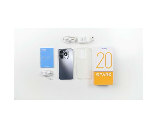 Мобильный телефон Tecno KJ5n (Spark 20 8/128Gb) Cyber White (4894947011603), изображение 10 Мобильный телефон Tecno KJ5n (Spark 20 8/128Gb) Cyber White (4894947011603), изображение 10