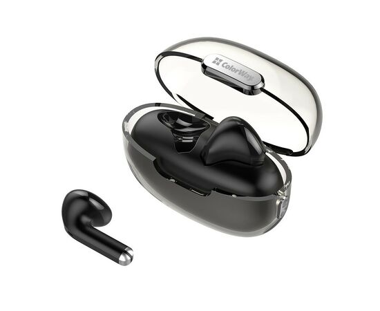 Наушники ColorWay Slim TWS-2 Earbuds Black (CW-TWS2BK), изображение 2 Наушники ColorWay Slim TWS-2 Earbuds Black (CW-TWS2BK), изображение 2