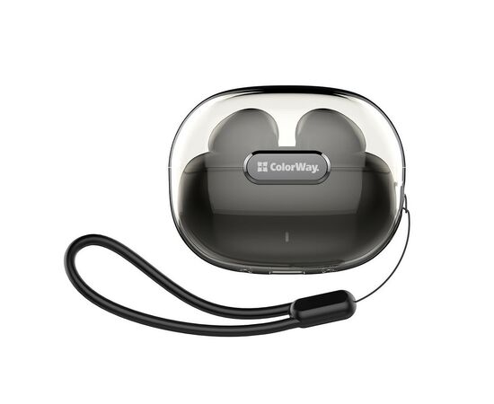 Наушники ColorWay Slim TWS-2 Earbuds Black (CW-TWS2BK), изображение 5 Наушники ColorWay Slim TWS-2 Earbuds Black (CW-TWS2BK), изображение 5