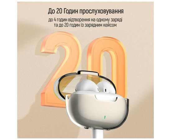 Наушники ColorWay Slim TWS-2 Earbuds White (CW-TWS2WT), изображение 12 Наушники ColorWay Slim TWS-2 Earbuds White (CW-TWS2WT), изображение 12