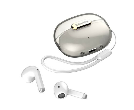 Наушники ColorWay Slim TWS-2 Earbuds White (CW-TWS2WT), изображение 3 Наушники ColorWay Slim TWS-2 Earbuds White (CW-TWS2WT), изображение 3