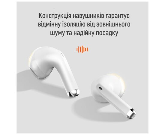 Наушники ColorWay Slim TWS-2 Earbuds White (CW-TWS2WT), изображение 9 Наушники ColorWay Slim TWS-2 Earbuds White (CW-TWS2WT), изображение 9
