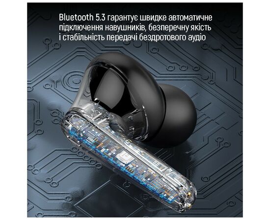 Наушники ColorWay TWS-3 Earbuds Black (CW-TWS3BK), изображение 10 Наушники ColorWay TWS-3 Earbuds Black (CW-TWS3BK), изображение 10