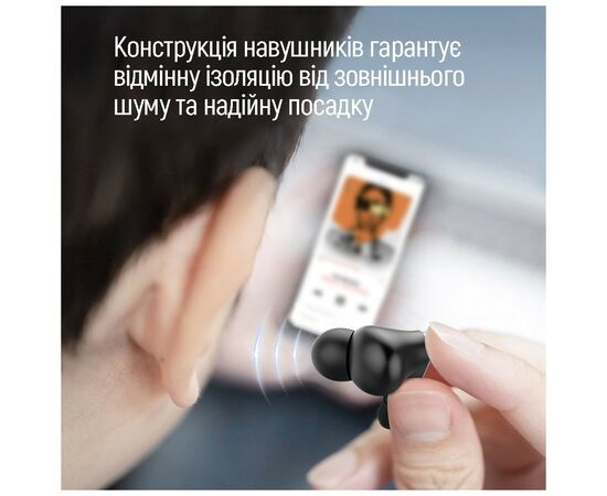 Наушники ColorWay TWS-3 Earbuds Black (CW-TWS3BK), изображение 11 Наушники ColorWay TWS-3 Earbuds Black (CW-TWS3BK), изображение 11