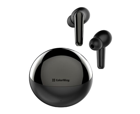 Наушники ColorWay TWS-3 Earbuds Black (CW-TWS3BK), изображение 3 Наушники ColorWay TWS-3 Earbuds Black (CW-TWS3BK), изображение 3