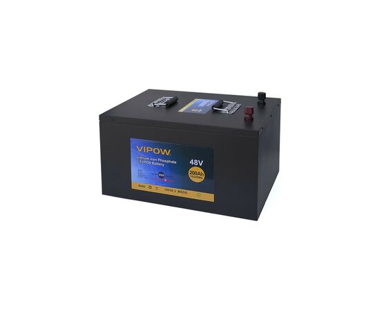 Батарея LiFePo4 Vipow LiFePO4 51.2V-200A (BMS 100A) (LiFePO4512-200/100)