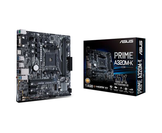 Материнская плата ASUS PRIME A320M-K/CSM, изображение 2 Материнская плата ASUS PRIME A320M-K/CSM, изображение 2