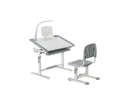 Парта со стулом Cubby Lupin Grey (Lupin grey KIDS FURNITURE), изображение 2 Парта со стулом Cubby Lupin Grey (Lupin grey KIDS FURNITURE), изображение 2