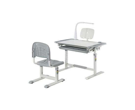 Парта со стулом Cubby Lupin Grey (Lupin grey KIDS FURNITURE), изображение 3 Парта со стулом Cubby Lupin Grey (Lupin grey KIDS FURNITURE), изображение 3