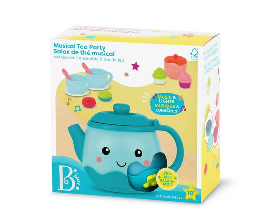Игровой набор Battat Музыкальное чаепитие (17 предметов) (BX4522Z), изображение 2 Игровой набор Battat Музыкальное чаепитие (17 предметов) (BX4522Z), изображение 2