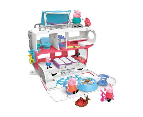 Ігровий набір Peppa Pig Сімейний кемпер Пеппи (F2182), зображення 2 Ігровий набір Peppa Pig Сімейний кемпер Пеппи (F2182), зображення 2