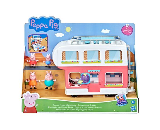 Ігровий набір Peppa Pig Сімейний кемпер Пеппи (F2182), зображення 4 Ігровий набір Peppa Pig Сімейний кемпер Пеппи (F2182), зображення 4