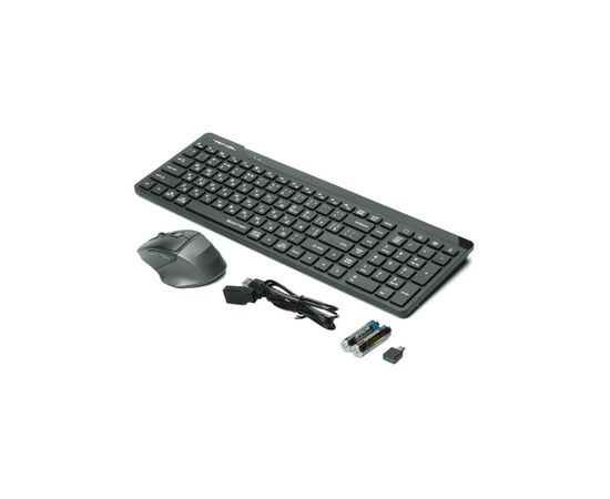 Комплект A4Tech FG2400 Air Wireless Black (4711421994545), зображення 4 Комплект A4Tech FG2400 Air Wireless Black (4711421994545), зображення 4