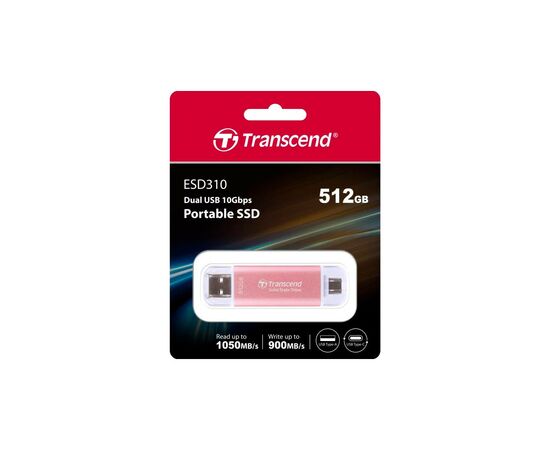 Накопитель SSD USB 3.2 512GB Transcend (TS512GESD310P), изображение 3 Накопитель SSD USB 3.2 512GB Transcend (TS512GESD310P), изображение 3